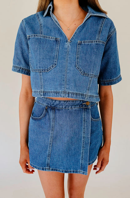 DENIM DAZE TOP