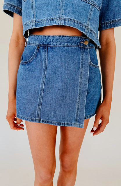 DENIM DAZE SKORT