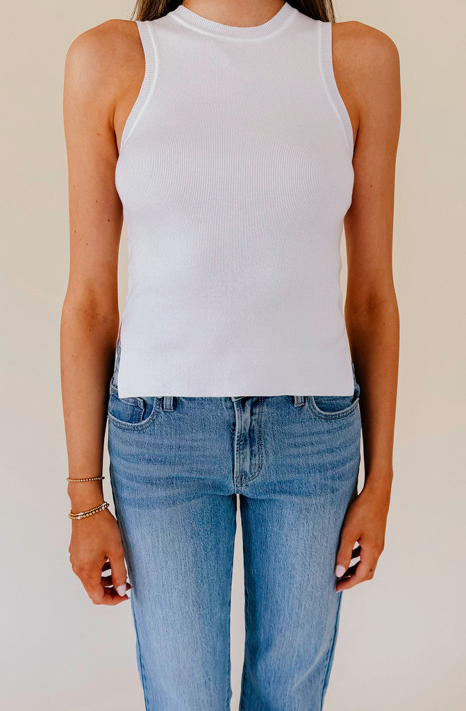 BACK TO THE BASICS KNIT TANK