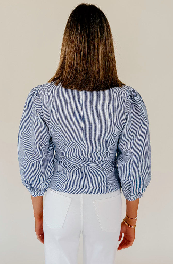 THE BAILEY BUTTONED BLOUSE