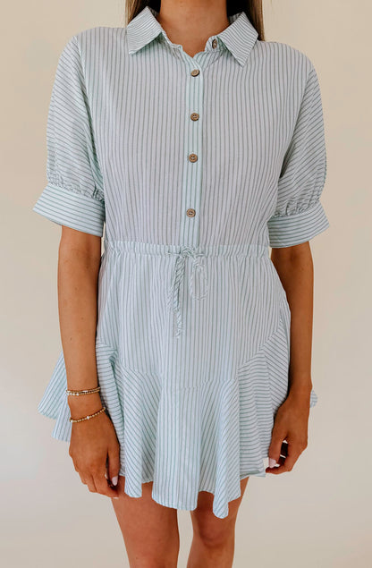 FREE &amp; EASY BUTTONED DRESS