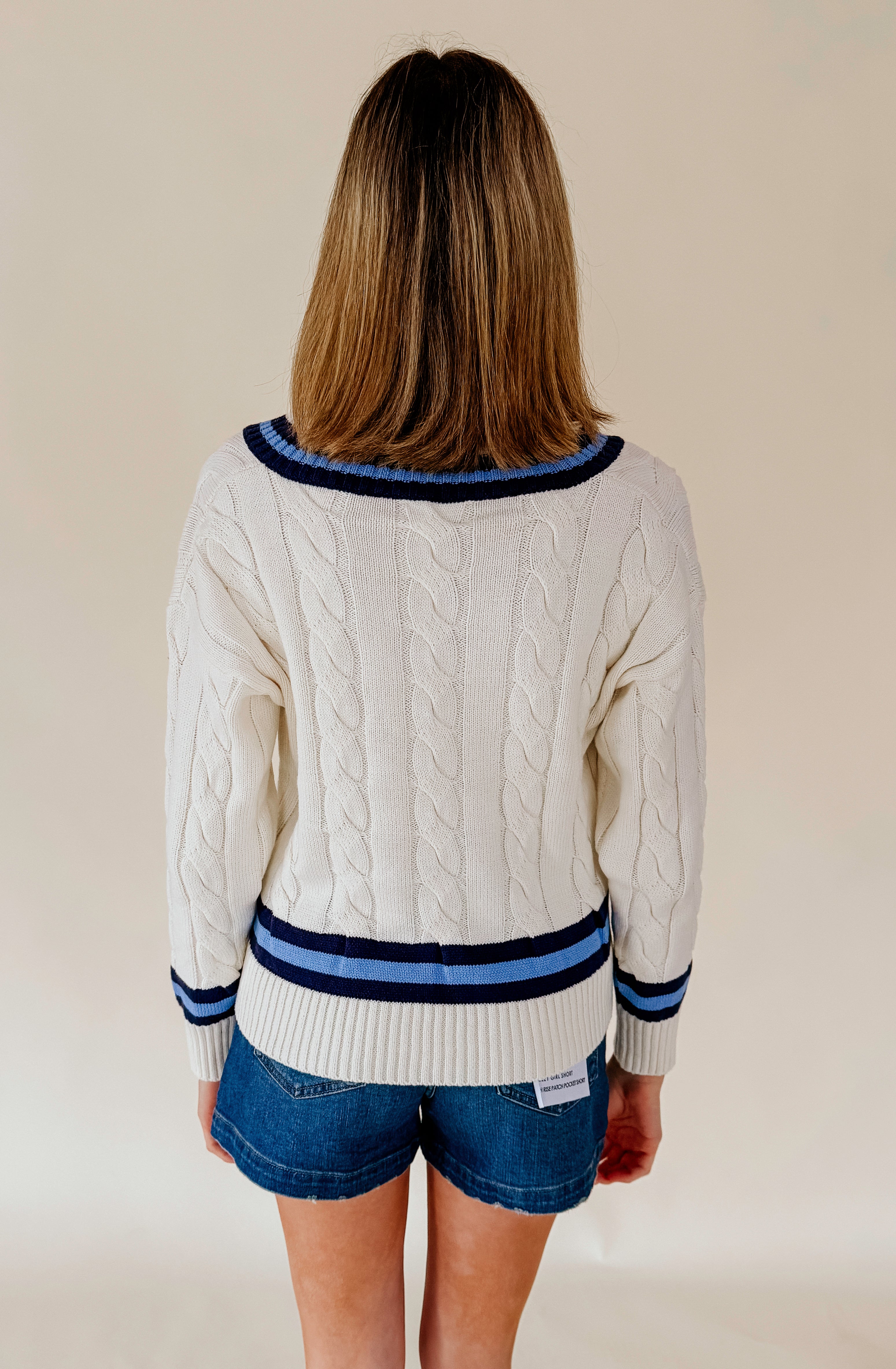 THE BLAIR VARSITY STRIPED SWEATER