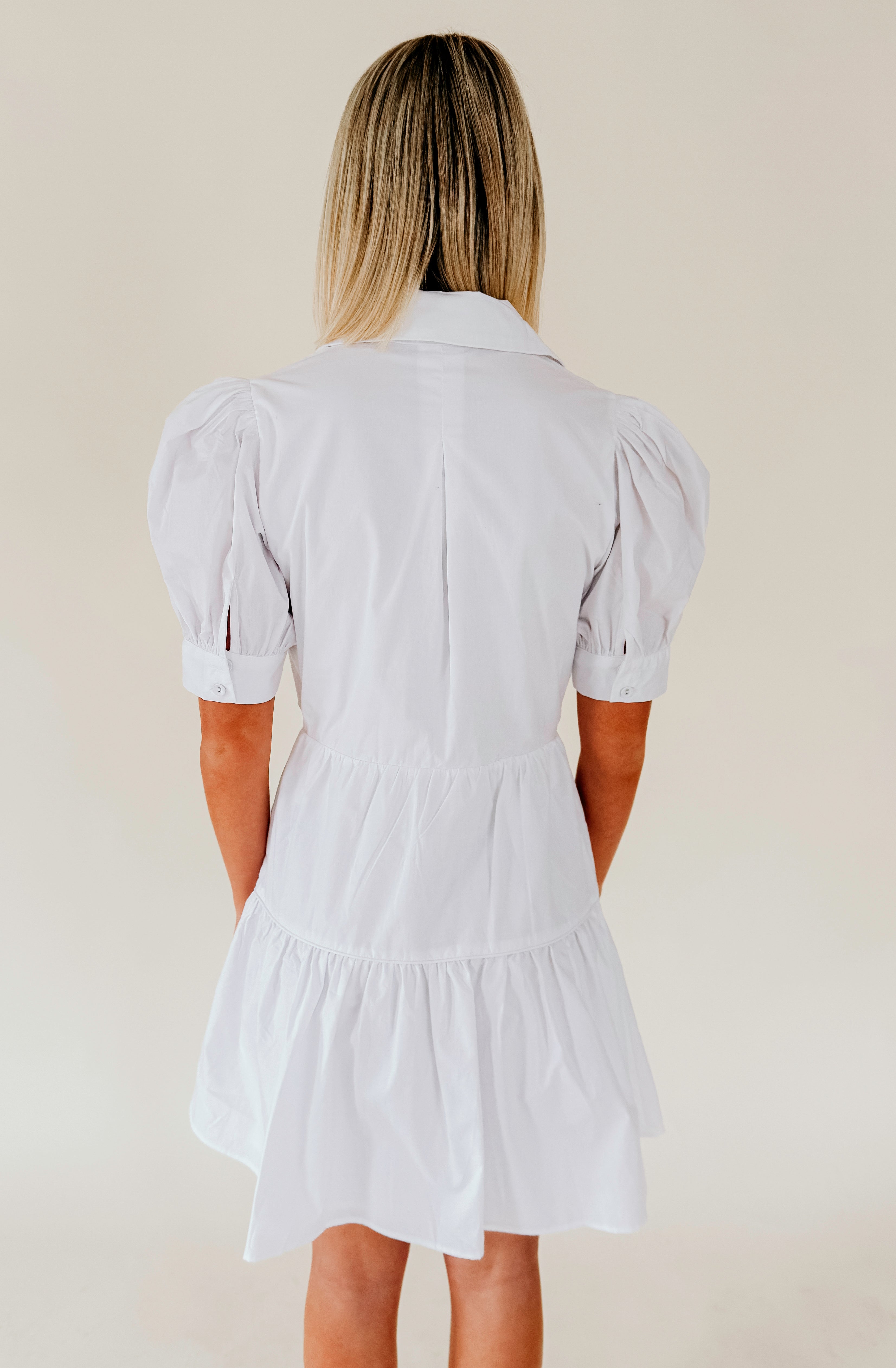 WHITE THIS WAY DRESS