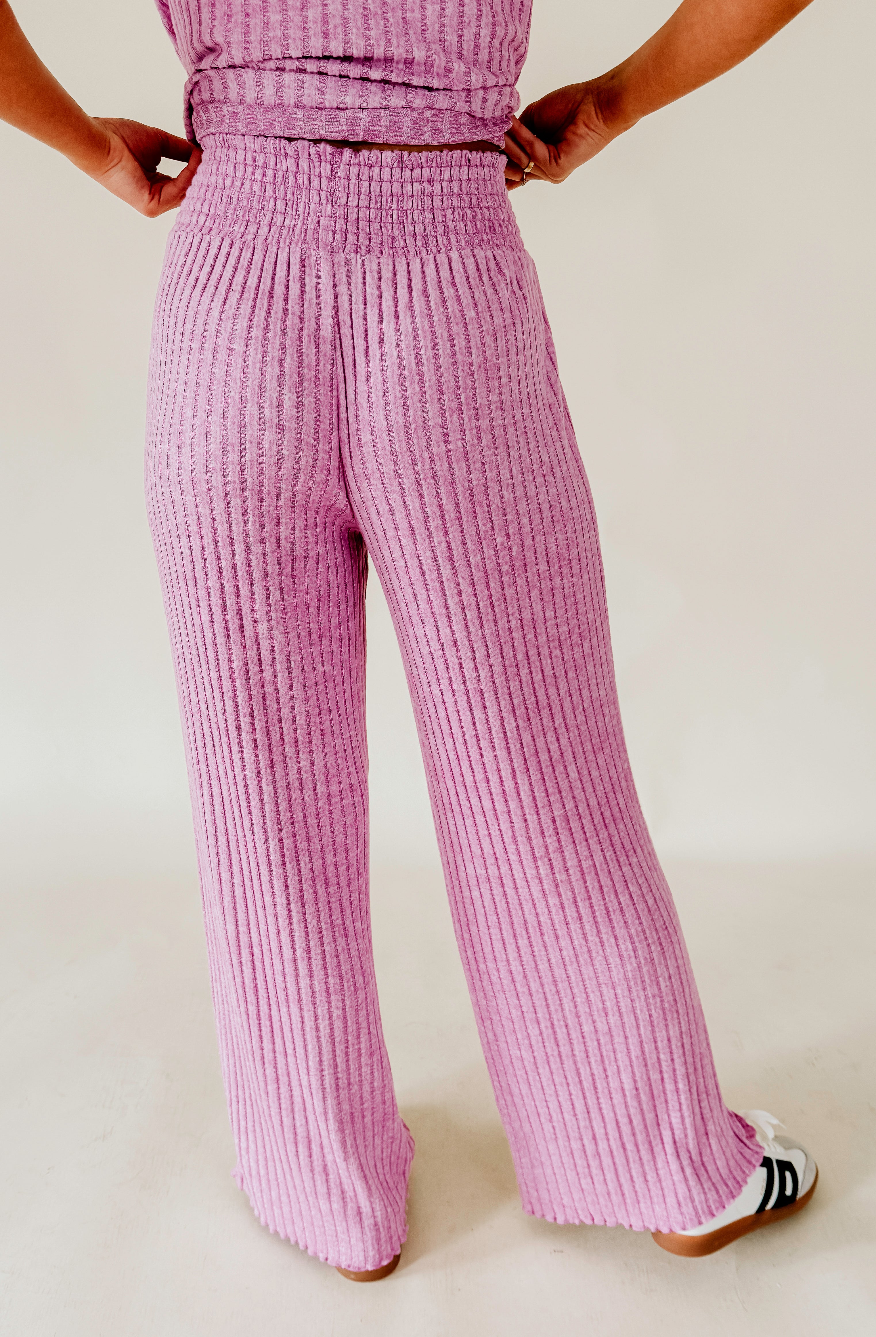 Z SUPPLY DAWN SMOCKED RIB PANT