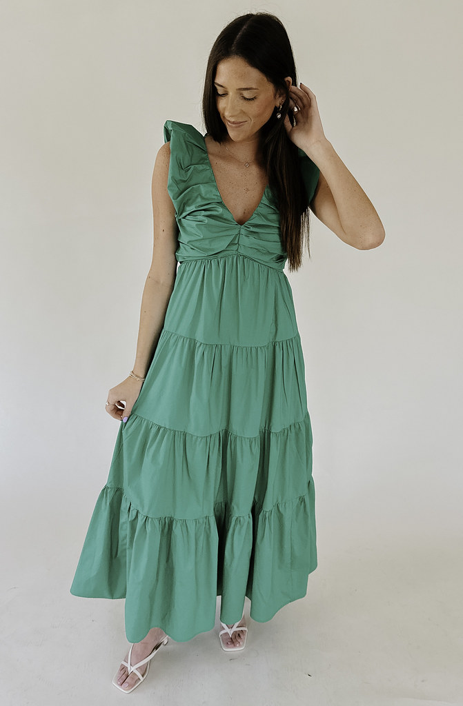 COCKTAIL HOUR TIERED MAXI