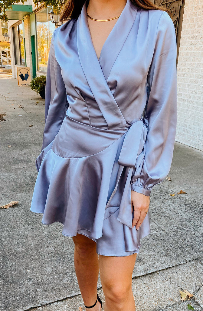 Lucy paris wrap dress sale