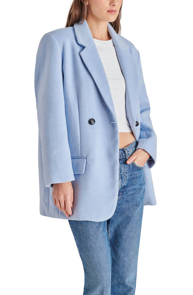 Steve madden single breasted wool outlet coat